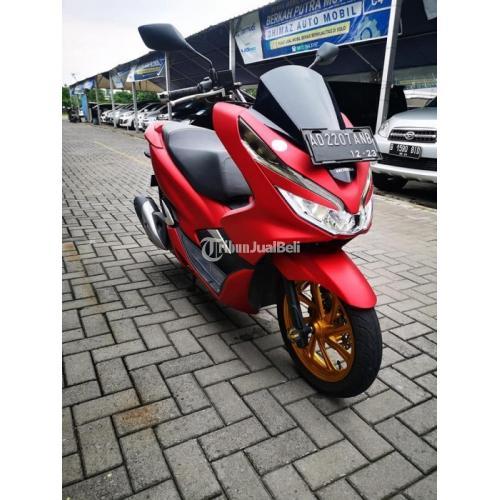 Honda PCX ABS 2022 Merah Doff Pajak Panjang Motor Full 