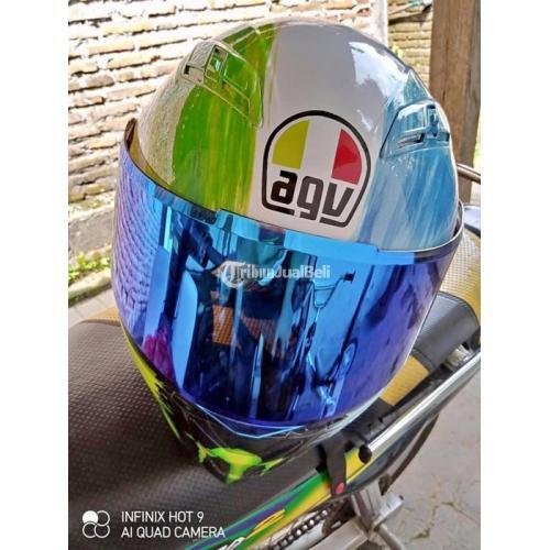  Helm  KYT Vendetta Bekas Repaint  AGV Size L Normal Harga  