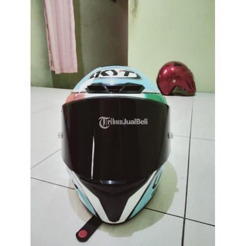  Helm  Kyt  TT Course Dalla Porta Ukuran  M fit L Like New 