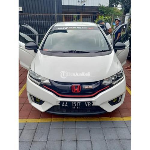 Honda Jazz RS 2015 Matic Putih Bekas bagus Plat AA Surat 