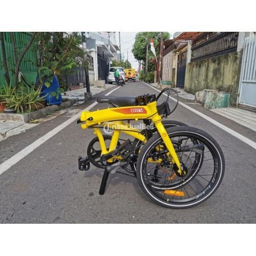  Sepeda Lipat Element Ecosmo 9 Bekas Folding Bike Murah 