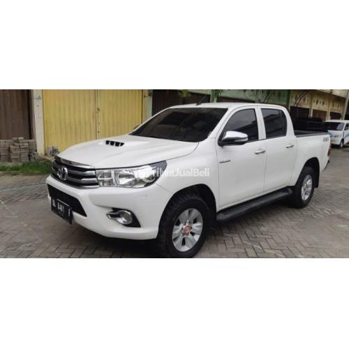 Toyota Hilux Double Cabin Tipe G 2017 Putih Milik Pribadi 