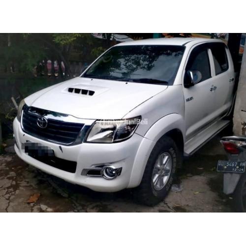 Mobil Toyota Hilux G Bekas Double Cabin Tahun 2014 Normal 4WD Murah di