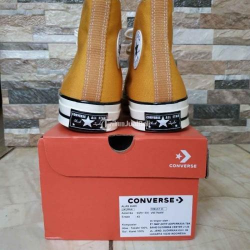  Sepatu  Converse  CT 70s  Hi Sunflower BNIB Size 43 Dijamin 