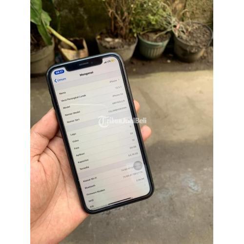 IPhone XR 64GB Black HP Second Fullset Fungsi Normal BH 92