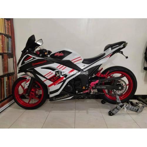 Baru Ninja 250 FI Putih Modif