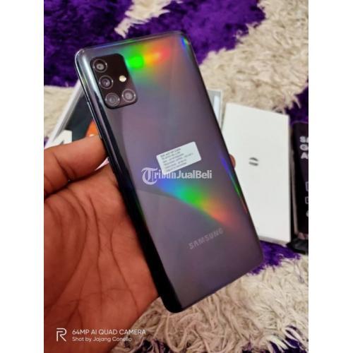 Hp Samsung Galaxy A51 Ram 6 128gb Bekas Fullset Ori Bisa Tt Di Bandung Jualbeli 