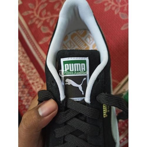  Sepatu Puma Suede  Black White Murah Kondisi Baru Harga Rp 