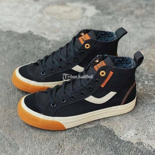  Sepatu  Ventela  Noir High  And Low Kualitas Premium Ready 