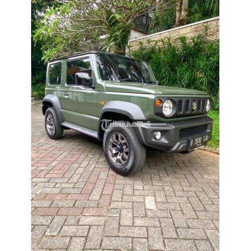 Suzuki Jimny JB74 2019 Jungle Green Mobil Bekas Like New Bonus Jok