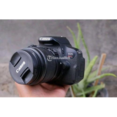 Kamera DSLR Canon Kiss X7i 700D Second Fullset Like New ...