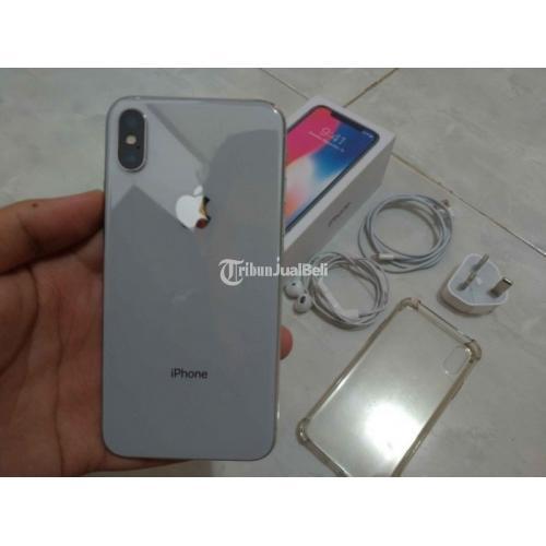 HP Iphone X 64GB Bekas Harga Rp 6,8 Juta Warna Silver