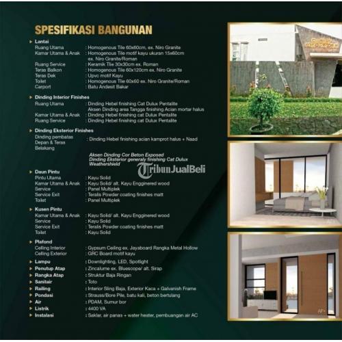 Jual Rumah  Mewah  di Cluster Patio Verde 2 Cigadung Dago  