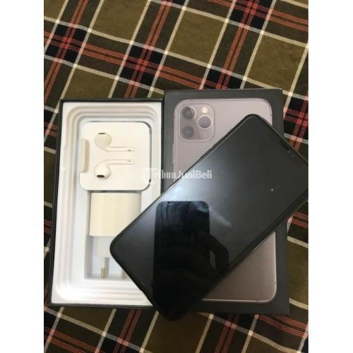 HP Iphone 11 Pro Max 256GB Bekas Harga Rp 17,5 Juta Warna Grey Lengkap