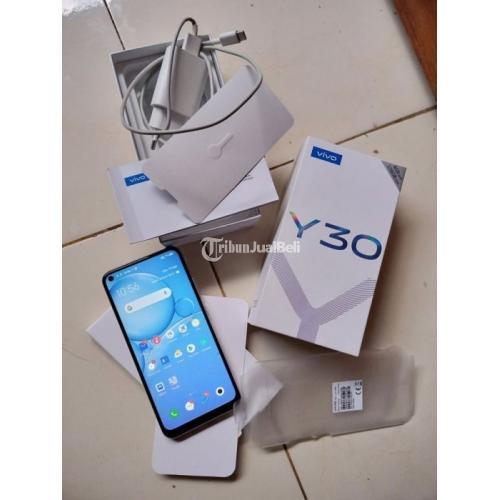 HP Bekas Vivo Y30 Ram 4/128GB Mulus Fullset    Nominus Harga Murah di