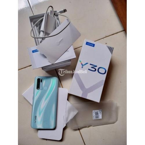 HP Bekas Vivo Y30 Ram 4 128GB Mulus Fullset Nominus Harga 