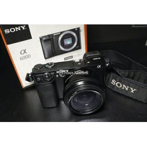 Kamera Mirrorless Sony A6000 Kit 16di50mm Garansi 1 Tahun
