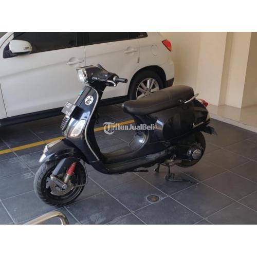 Motor Bekas Vespa S Warna  Hitam  2012 Pajak Jalan No PR 