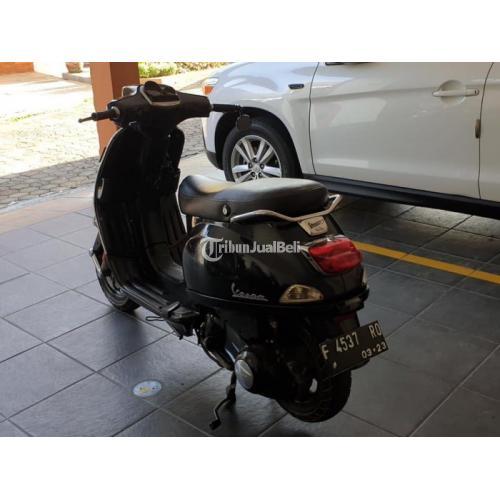 Motor Bekas Vespa S Warna Hitam  2012 Pajak Jalan No PR 