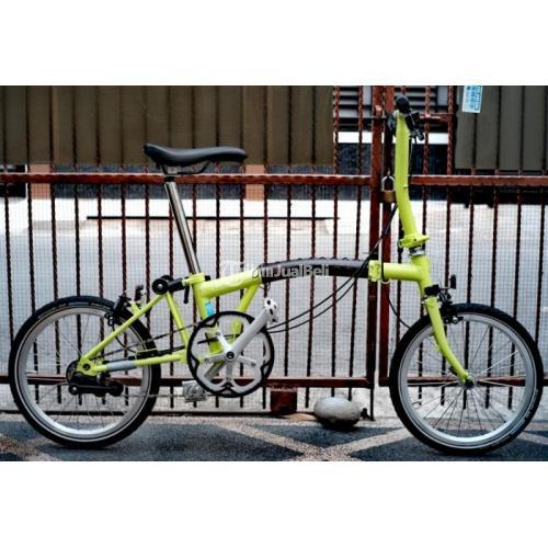 Harga Sepeda lipat Brompton S2E Baru ex Display Seli Murah Ada Bonus di