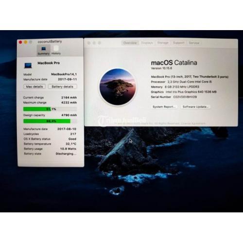 Laptop Bekas Macbook Pro 13inch 20   17 Fullset Ex iBox Harga