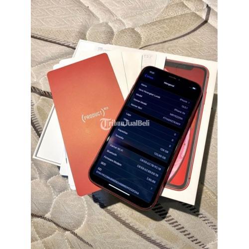 HP Bekas iPhone XR 128GB Fullset Mulus Nominus Harga  Murah 