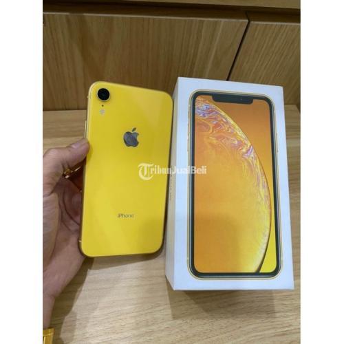 HP Bekas iPhone XR 128GB Yellow Ex Inter Garansi On Normal Harga Murah