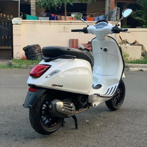 Motor Bekas Vespa Sprint Iget 2016 Mesin Standar Surat Lengkap Harga