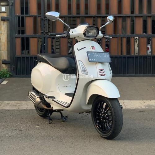 Motor Bekas Vespa Sprint Iget 2016 Mesin Standar Surat Lengkap Harga