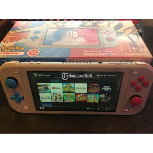 Konsol Nintendo Switch Lite Zacian Zamazenta Edition Game Bekas Harga Nego Di Jogja Jualbeli 