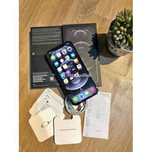 Hp Apple Bekas Iphone 12 Pro Max 128gb Bekas Resmi Ibox Normal Nominus Di Surabaya Jualbeli 