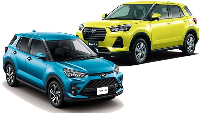 Daihatsu Rocky dan Toyota Raize