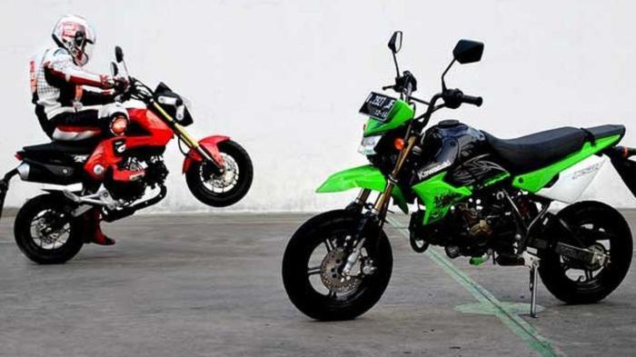 Kawasaki KSR Trail Mungil yang  Masih Eksis Harga  Paling  