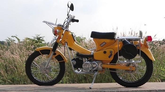 Bikin Motor Bebek Adventure Sendiri dengan Basis Honda Lawas, Cek